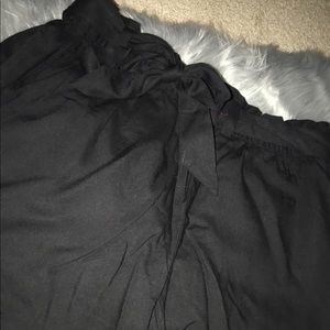 Black PaperBag Dress Pants
